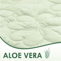Anatomický vankúš ALOE VERA Green v rozmere 70 x 35 cm vám zaručí optimálnu podporu hlavy, krku a ramien, vhodné pre alergikov.