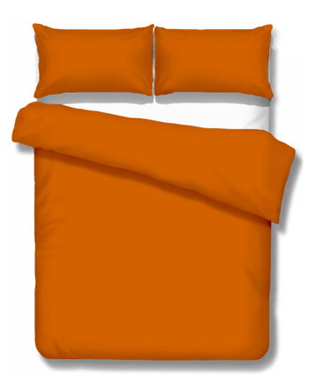 Obliečky SATEN UNI Orange