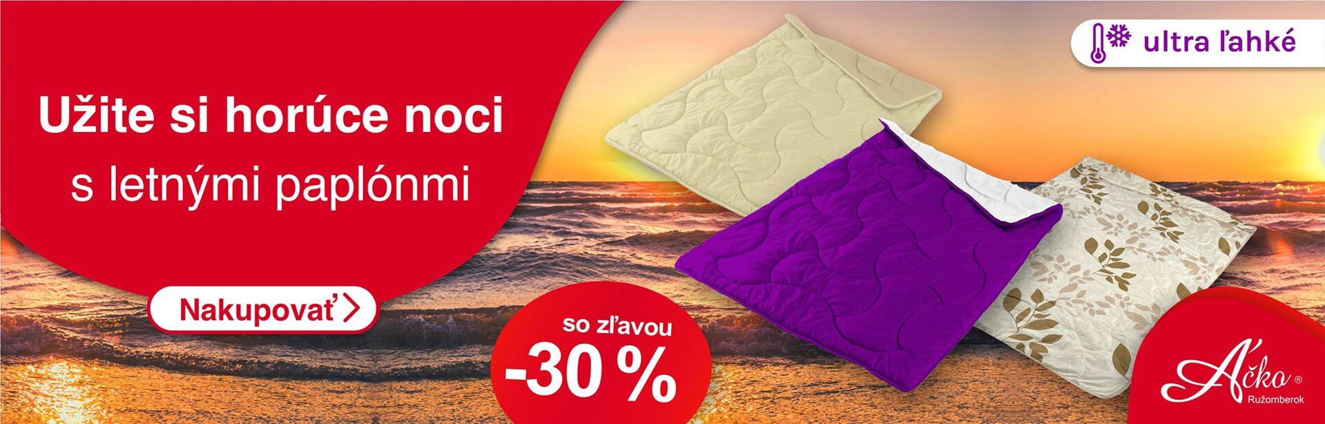 Letné paplóny už od 18 eur? Na áčku nájdete ultra ľahké letné paplóny za tie najlepšie ceny| acko.sk