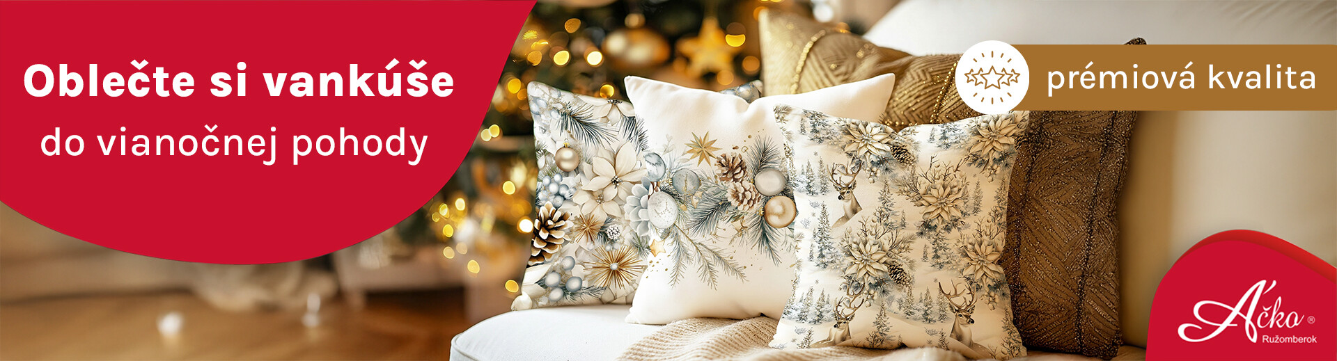 Obliečky na vankúše | acko.sk