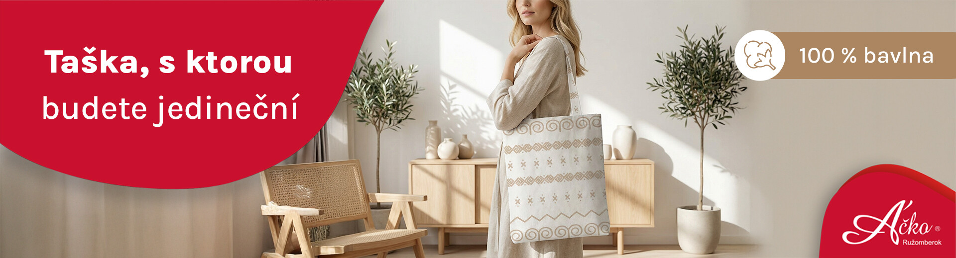 Kvalitné plátené tašky zo 100% bavlny | acko.sk