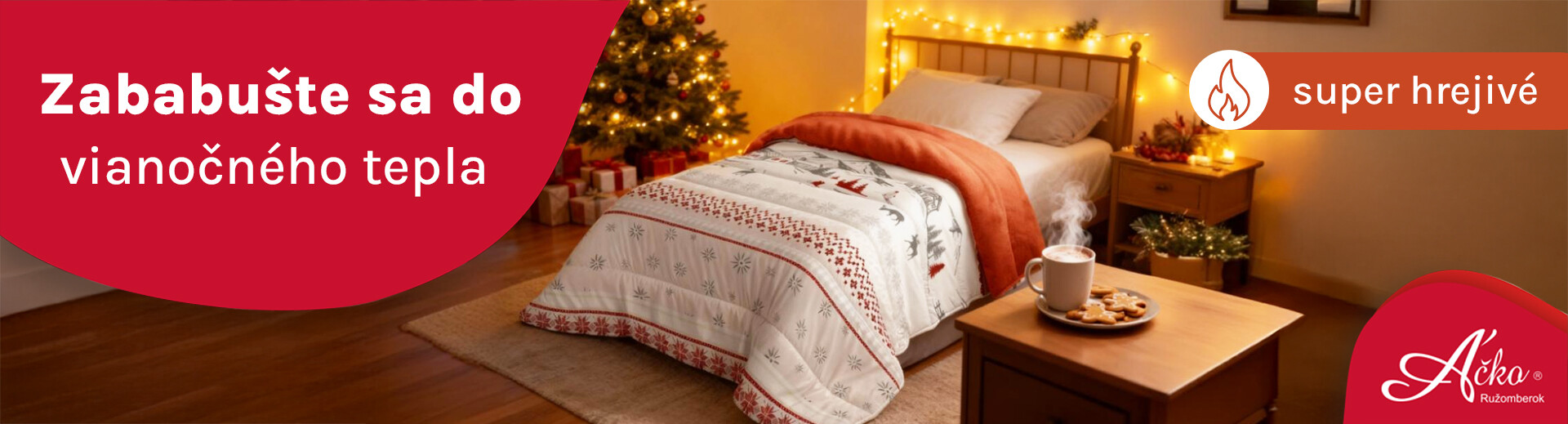 Nádherné hrejivé vianočné deky | acko.sk