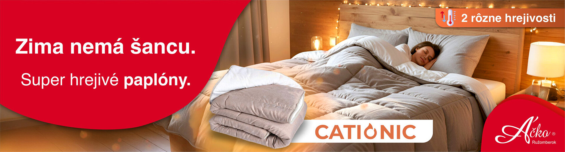 Extra hrejivé paplóny Cationic - NOVINKA aká tu ešte nebola | acko.sk
