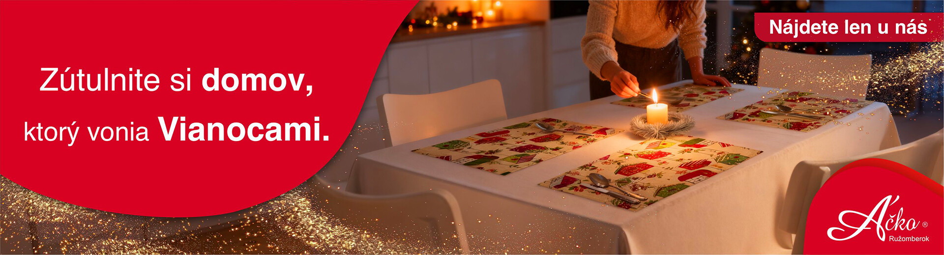 Vianočné obrusy | acko.sk