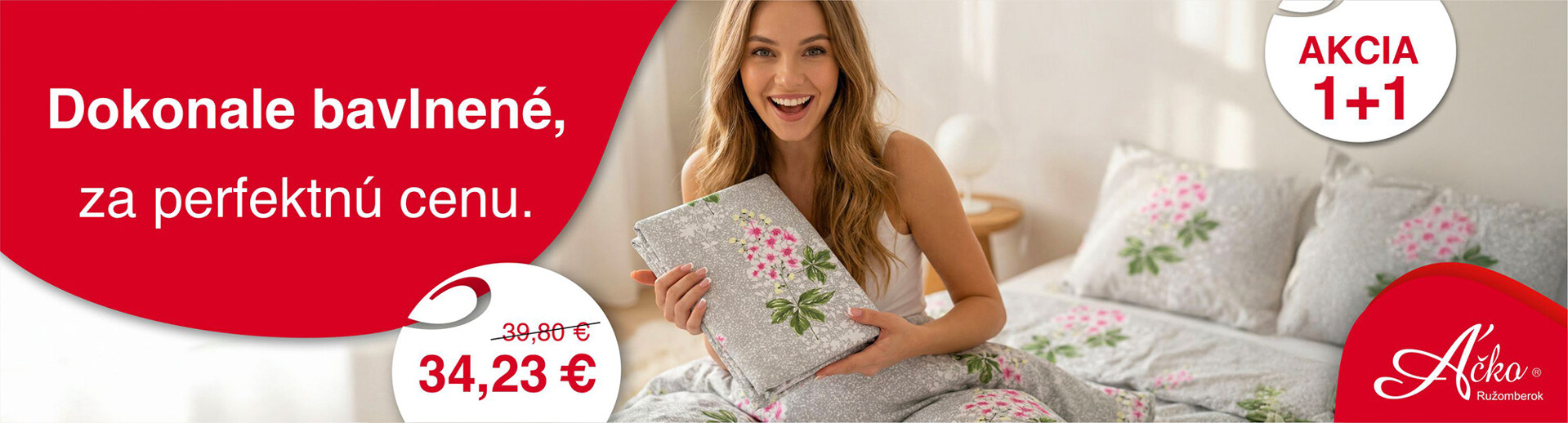 Bavlnené obliečky Domestik za super cenu | acko.sk