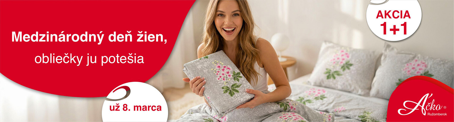 Akciové obliečky 1+1