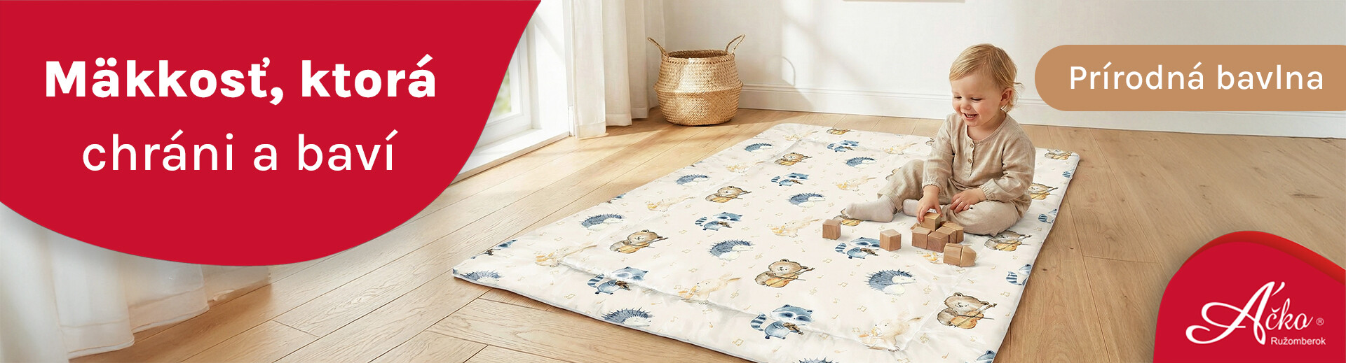 Detská podložka na hranie | acko.sk