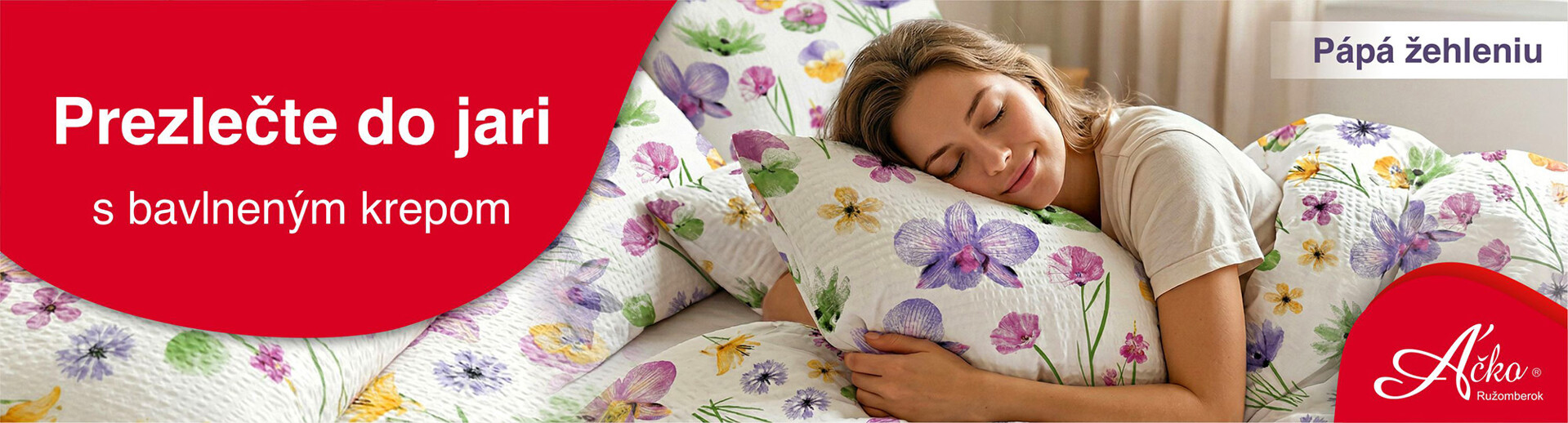 Jarné krepové obliečky, ktoré si zamilujete | acko.sk