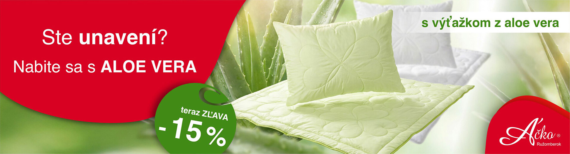 Mega novinka na Áčku - konopné paplóny a vankúše pre dokonale harmonický spánok | acko.sk