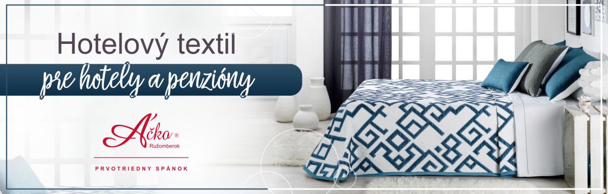 Hotelový textil pre hotely a penzióny | Áčko.sk