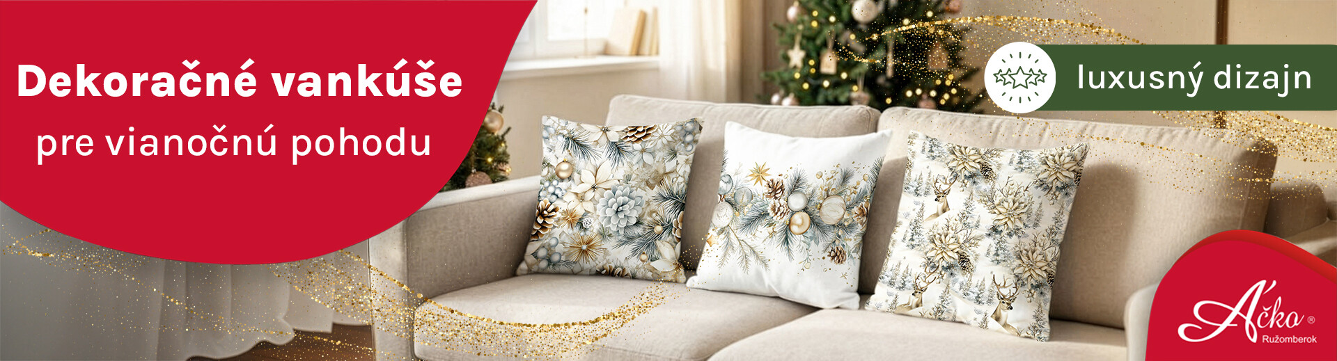 Dekoračné vankúšiky | acko.sk