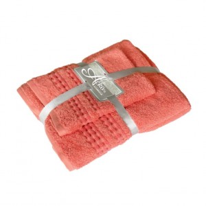 Set bavlnených uterákov a osušky Dobby Grapefruit | áčko.sk