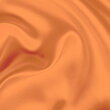 Saténová plachta zo 100% česanej bavlny oranžovej, mandarinkovej farbe.
