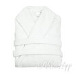 Župan Velur White | 100% Bavlna