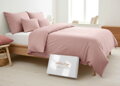 Damaškové obliečky Mauve - 4 set