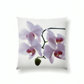 Bavlnený dekoračný vankúš s fototlačou s motívom krásnej fialovej orchidei. Vyrobené v textilke Áčko Ružomberok.