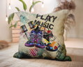 Dekoračný vankúš PLAY MUSIC
