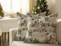 Set vankúšov VIANOČNÁ DEDINA