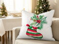 Dekoračný vankúš VIANOČNÁ ČIŽMA