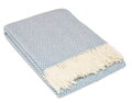 Vlnená deka MERINO PALMA Light Blue