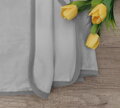 Ľahučká mikro plyšová deka v príjemnej šedej farbe s jednostranný plyšom.