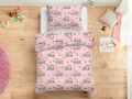 Detské obliečky OWLS ON BRANCH Pink