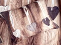 Hnedé bavlnené obliečky so srdiečkami zo 100% bavlny Madera Cacao
