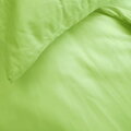Zelené bavlnené obliečky Renforce pre hotely a ubytovacie zariadenia.