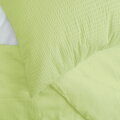 Hotelové prádlo KREP v liemtkovo zelenej farbe vhodné pre hotelový sektor. 