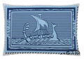 Vankúš s motívom morských známok Marino Stamp vás prenesie do dovolenkového sveta. Vyrobené v Áčko Ružomberok, pripomenie prímorskú destináciu.