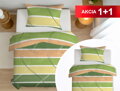Bavlnené obliečky 1+1 BELADICE Green