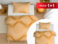 Bavlnené obliečky 1+1 JABLONEC Coral