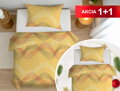 Bavlnené obliečky 1+1 JABLONEC Yellow