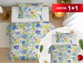 Bavlnené obliečky 1+1 RENOIR Blue