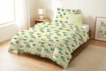 Detské obliečky OWLS ON BRANCH Yellow 140 x 200 cm