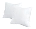 Set 2 výplňových vankúšikov ALOE VERA White s upokojujúcimi účinkami vďaka výťažku z aloe vera v povrchovej látke vankúšika v rozmere 40x40 cm