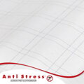 Anatomický vankúš Antistress Visco v rozmere 45 x 35 x 8 cm s pamäťovou penou a obsahom karbónových vlákien pre Váš zdravý spánok.