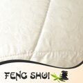 Vankúš FENG SHUI s dvojitým obalom je výnimočne priedušný, ľahký a hebký na dotyk, vhodný pre alergikov.