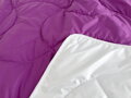 ULTRA ľahký letný paplónv žiarivo fialovej farbe s multifunkčným využitím. Paplón môžete využiť aj ako piknikovú deku, či prehoz na posteľ.