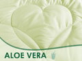 Paplón s Aloe Vera rozmazná Vašu pokožku a zmysly. Upokojuje a prispieva k celkovej obnove organizmu. Antialergický paplón Aloe Vera green.