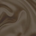 Saténová plachta zo 100% česanej bavlny sýtej hnedej, čokoládovej farby.