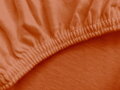 Napínacia plachta Jersey Super Stretch terra farby na matrace až do výšky 30 cm.