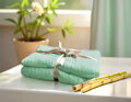 Sada uterák a osuška ÁČKO BAMBOO Dusty Green