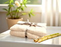 Sada uterák a osuška ÁČKO BAMBOO Vanilla