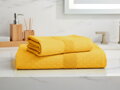 2 Sada uterák a osuška WAFFE Golden Yellow
