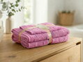 3 Sada uterákov a osušky LINO Dusky Rose