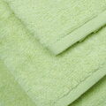 Sada uterákov a osušky v elegantnom jednofarebnom prevedení svetlo zelenej farby. 