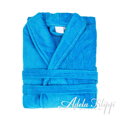 Župan Velur Vivid Blue | 100% Bavlna