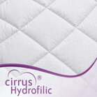 Vankúš Cirrus® zabezpečuje správnu mikroklímu počas spánku bez potenia sa, vyrobené v Áčko Ružomberok.