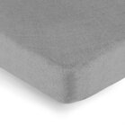 Kvalitná froté plachta v sivej farbe s praktickou gumičkou po celom obvode, vhodné aj na vysoký matrac.